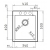 Zlewozmywak Pyramis ISTROS 41x50 1B iron grey 070043612